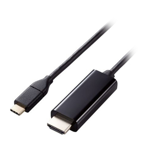 まとめ得 エレコム USB Type-C(TM)用HDMI映像変換ケーブル 3m ブラック MPA-CHDMI30BK x [2個] /l