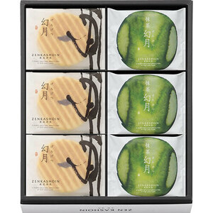 ZENKASHOIN illusion month 6 sheets / powdered green tea illusion month 6 sheets. assortment C5172076 /l
