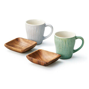  summarize profit lip ru pair mug & tray 1-2-0253 x [2 piece ] /l