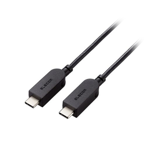 まとめ得 エレコム スイング式USB Type-C(TM)ケーブル 約2m ブラック MPA-CCSW20BK x [2個] /l