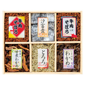 [3 set ]. river . cloth ten thousand taste . preeminence 6 goods tsukudani ...(B-20) 22433108X3 /l