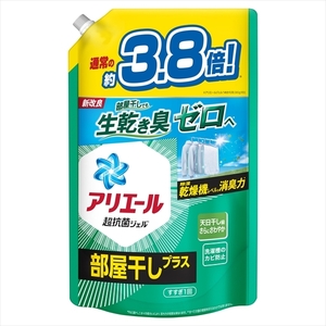 まとめ得 アリエールジェル部屋干しプラス つめかえウルトラジャンボサイズ Ｐ＆Ｇ 衣料用洗剤 x [2個] /h