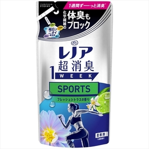 まとめ得 レノア超消臭１ｗｅｅｋＳＰＯＲＴＳフレッシュシトラスの香りつめかえ用 Ｐ＆Ｇ 柔軟剤 x [5個] /h