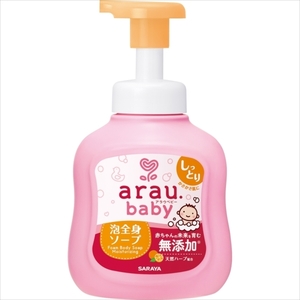 まとめ得 アラウベビー 泡全身ソープ しっとり ４５０ｍＬ サラヤ ボディソープ x [2個] /h