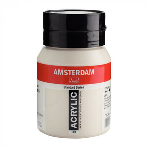 まとめ得 AMSTERDAM　アムステルダム　アクリリックカラー500ml　チタニウムバフディープ290 483330 x [2個] /a