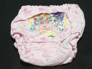 ☆ ふたりはプリキュア Splash Star ☆　ショーツ　2枚組　桃白色地キュアブルーム ・キュアイーグレット柄　110cm