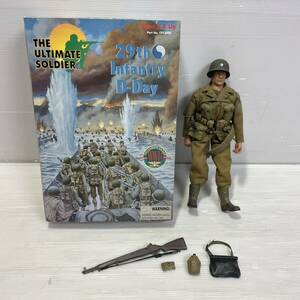 0R44 THE ULTIMATE SOLDIER [ 29th Infantry D-Day ] figure military 