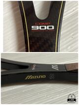 ◯F63 MIZUNO ミズノ BLACKJACK ブラックジャック COMP900 硬式 ウッドラケット_画像9