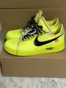 OFF-WHITE × NIKE Air Force 1 Low Volt オフホワイト ナイキ エアフォース1 ロー ボルト size US 10 極美品