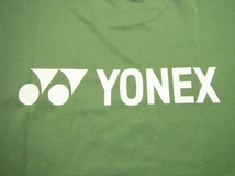 【K223】送料無料★未使用★YONEX ヨネックス 半袖Tシャツ Lサイズ NEXTAGE 80S ロゴプリント VERSUS バーサス 吸汗速乾 ドライ メッシュT_画像6