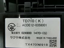 ▲▽SAXA 18ボタン標準多機能電話機 TD710(K) 領収書可67△▼_画像3