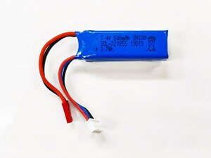 ★XK　Li-Poバッテリー　7.4V-500mAh　17x15x55mm　28g　X420用純正スペアバッテリー　X420-0016