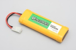 ★ヨコモ　7.2V-1400mAh　NI-CD　タミヤ型ストレートバッテリー