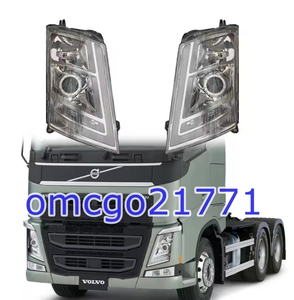 ボルボFH16トラックヘッドライトフロント用レンズ付き1個ヘッドランプ