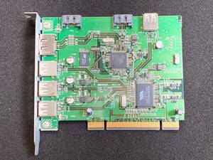 ★☆BUFFALO IFC-PCI7ESAU2 USB2.0 4Port SATA 2Port Combo Card☆★