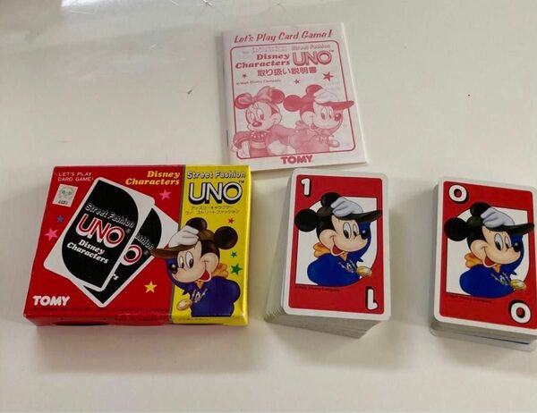 UNO ディズニーキャラクター ウノ ストリートファッション ミッキー　 トランプ