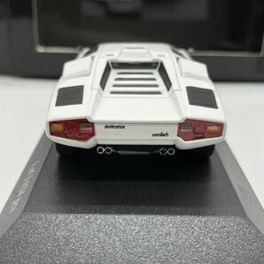 ミニチャンプス 1/43 Lamborghini Countach カウンタック LP400 1974 (ホワイト) [430103104]の画像6