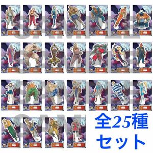 ストリートファイターZERO3 アクリルスタンド 全25種コンプリートセット　(STREET FIGHTER FROM ZERO BACKDROP GAMEMONSTER OSAKA ゼロ3)