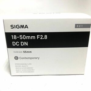 SIGMA 18-50mm F2.8 DC DN | Contemporary ソニーE 新品 未開封