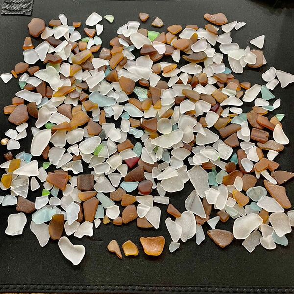シーグラス シーガラス クラフト 海 アート アクセサリー 素材 ガラス 硝子 金魚鉢 ガーデニング
