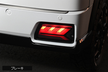 S700系 サンバーバン ディアス オール LED テールランプ スモーク/レッドバー S700B S710B カプラーオン カスタムパーツ_画像3