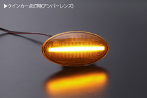 [高輝度18LED] スズキ 点滅 LED サイドマーカー アンバーレンズ ウインカー MH35S/MH55S/MH85S/MH95S ワゴンR WAGONR_画像3