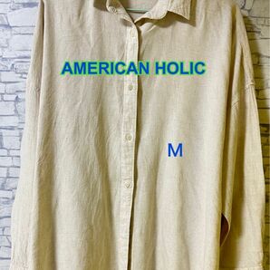 AMERICAN HOLIC 長袖シャツ M used