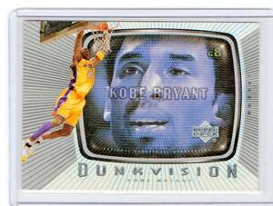 KOBE BRYANT コービーブライアント LAKERS レイカーズ 02-03 Upper Deck Dunkvision Insert 