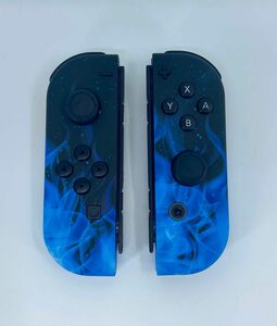 Nintendo Switch Joy-Con ジョイコン 左右セット再調整品カスタム　ブルーフレーム