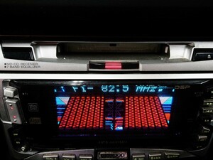 (作動確認済)当時物　KENWOOD 　CD MD RADIO カーステレオ 旧車 CD MD RECEIVER DPX-6100MD USED品