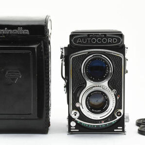 Minolta ミノルタ AUTOCORD III 3型 ROKKOR 1:3.5 f=75mm 二眼フィルムカメラ 【現状品】 #1423の画像1