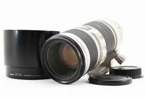 【並品】 Canon キャノン 望遠ズームレンズ EF70-200mm F4L IS USM フルサイズ対応 【動作確認済み】 #1485