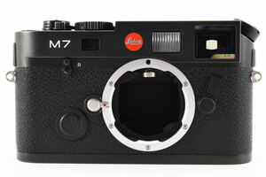 【美品】 Leica ライカ M7 0.72 ブラック レンジファインダーカメラ ボディ 【動作確認済み】 #1496