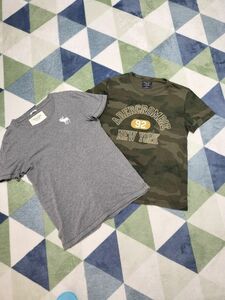 アバクロンビー&フィッチ メンズTシャツSサイズ2点