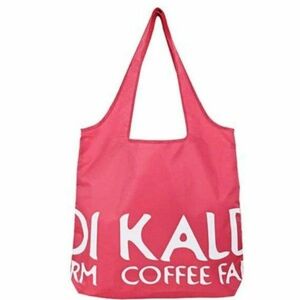 未使用品☆ カルディ エコバッグ スモーキーピンク KALDI