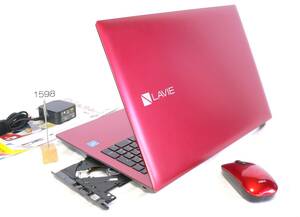 美品 NEC 日本電気 LAVIE Note Standard NS150/KAR SSD256GB/MEM8GB/15.6HD(1366x768)/CeleN4000-Max2.6GHz/Win11/Office2021Pro/Sマルチ