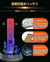 WENLE(ウエンレ) 超コンパクト H1 led フォグランプ トラック 6000Kホワイト新車検対応 12V/24V兼用 高輝度 5000LM 26W ファンレス フォグ _画像4