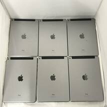 【ジャンク】iPad Air2　6台セット スペースグレイ A1567　MGGX2J/A 16GB【051611】_画像3