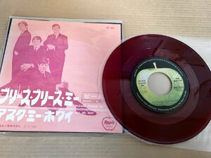 赤盤 ザ・ビートルズ プリーズ・プリーズ・ミー THE BEATLES PLEASE PLEASE ME レコード/EP 歌詞カード付き アップル/Apple/OR-1024/L33003