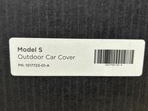 テスラ モデルS 純正 ボディカバー 屋外用 2014-2024 TESLA Model S CAR COVER_画像5