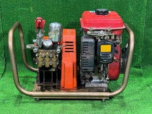 愛知発☆ KYORITZ 共立 動力噴霧器 HP252 ガソリンエンジン 吸水用ホース付き G350L リコイル式 160サイズ ※商品説明要確認