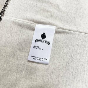 高級 定価2万 FRANKLIN MUSK・アメリカ・ニューヨーク発 半袖Tシャツ 上品 通気 薄手 ビンテージ カットソー プルオーバー 個性 アメカジ 3の画像9
