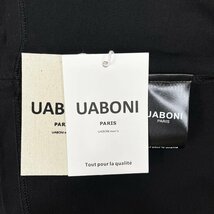 高級EU製＆定価2万◆UABONI*Paris*半袖Tシャツ*ユアボニ*パリ発◆コットン100％ 吸汗 薄手 個性 カットソー モノグラム Bearbrick M/46_画像9