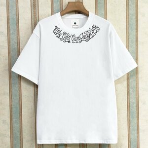 定番 定価2万 FRANKLIN MUSK・アメリカ・ニューヨーク発 半袖Tシャツ 薄手 快適 通気 英字柄 カットソー スウェット レジャー 夏 サイズ1