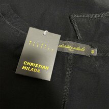 定価2万★christian milada・ミラノ発・タンクトップ★コットン100％ 上品 快適 通気 オシャレ 肩パッド オーバーサイズ ゆったり 日常 XL_画像8