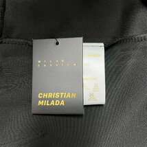 定価4万★christian milada・ミラノ発・パーカー★コットン100% 薄手 吸湿通気 油絵風 オシャレ ゆったり トップス スウェット 日常 2XL/52_画像9