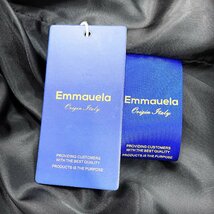 個性・ライダース 定価16万◆Emmauela・イタリア・ミラノ発◆上質牛革 重厚 USAF*TYPE スカル刺繍 本革 レザージャケット 2XL/52サイズ_画像10