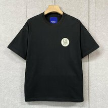 絶賛・半袖Tシャツ 定価2万◆Emmauela・イタリア・ミラノ発◆高級 快適 伸縮性 ロック ストリート ゆったり 男女兼用 定番 L/48サイズ_画像2