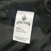 高級 定価8万 FRANKLIN MUSK・アメリカ・ニューヨーク発 上下セット 上品 暖か ソフト 刺 ジャケット パンツ スポーツ サイズ2_画像10