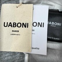 一枚限定EU製＆定価5万◆UABONI*Paris*スウェットパンツ*ユアボニ*パリ発◆快適 個性 薄手 通気 吸湿 オシャレ カジュアル スポーツ M/46_画像9